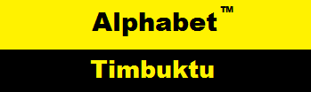 Alphabet Timbuktu | Shop Africa – Local Mobile Ads